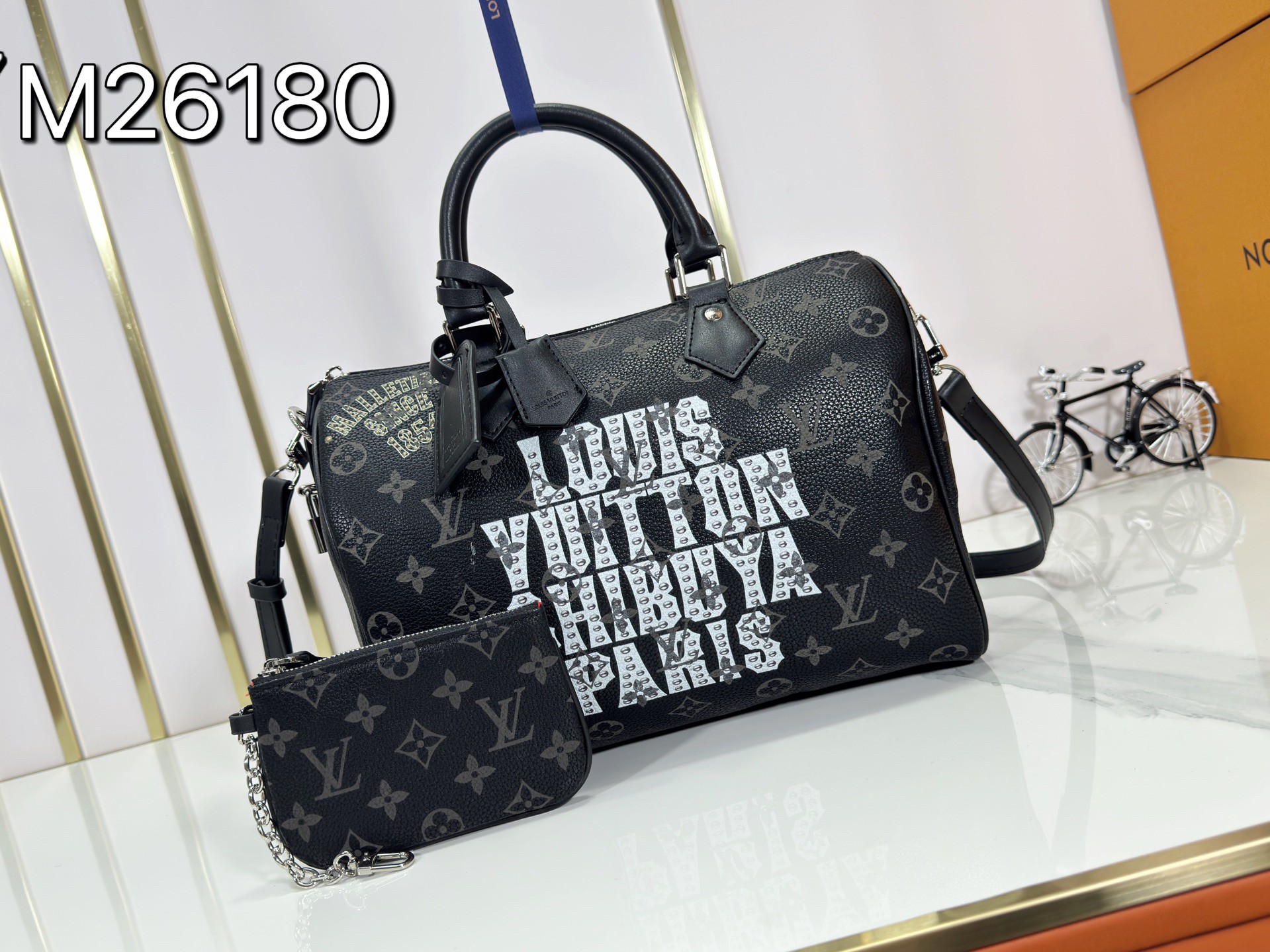 LV Speedy 30 Graffiti Pillow Bag - Image 1