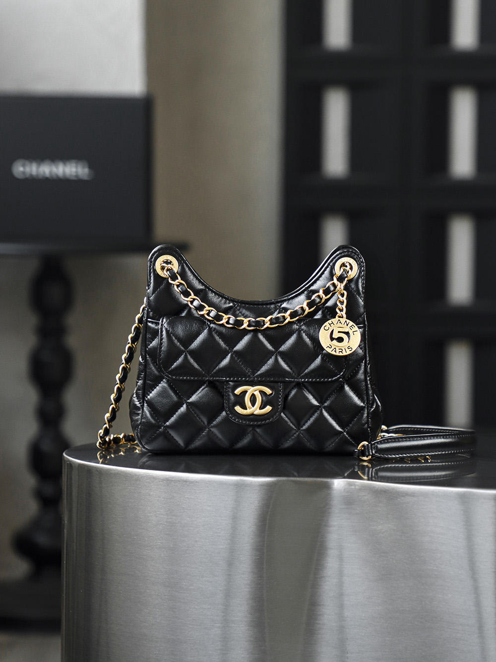 Chanel 25S Small Hobo Bag - Image 1