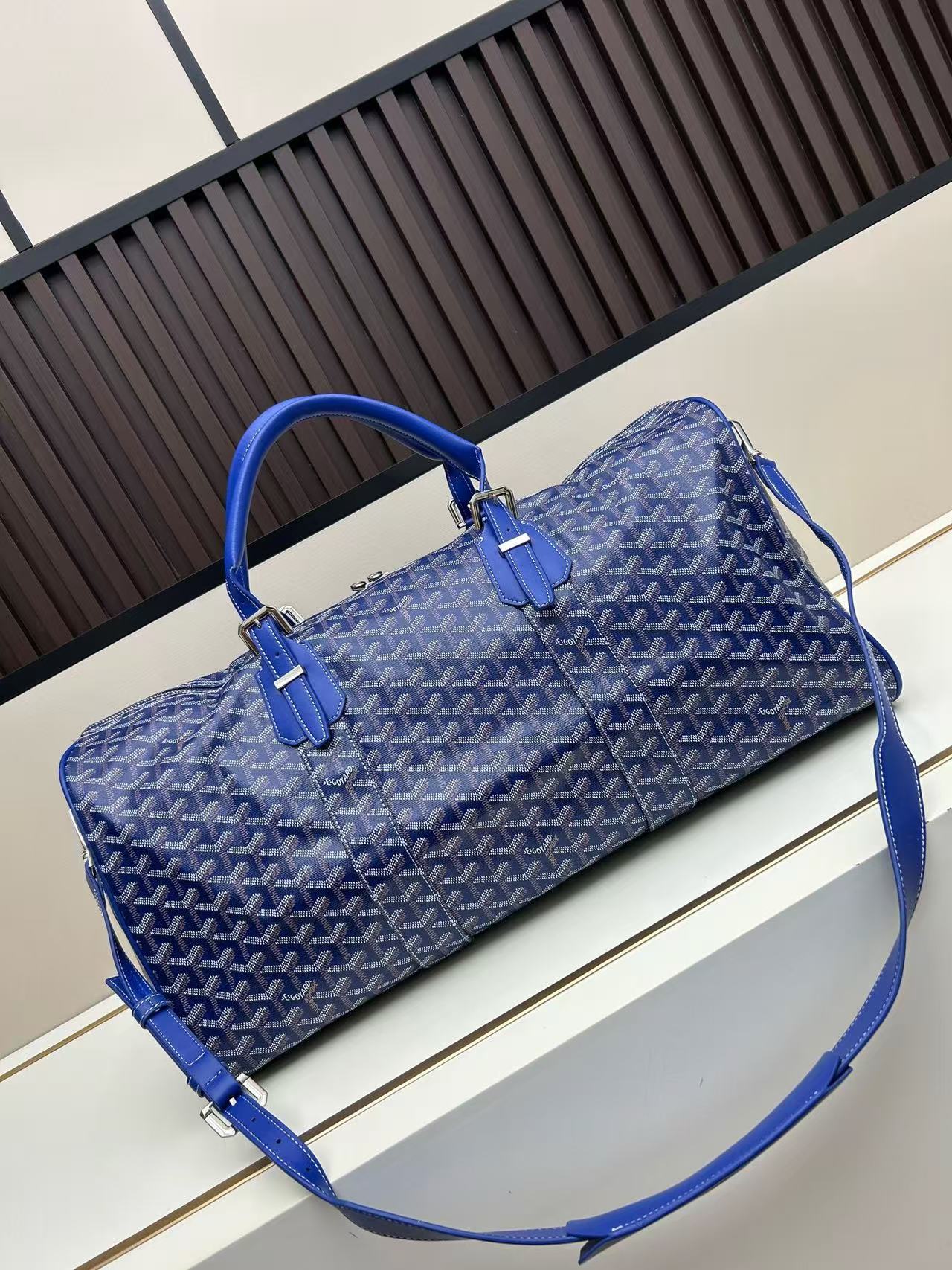 Goyard Boston 50 Travel Bag - Image 3