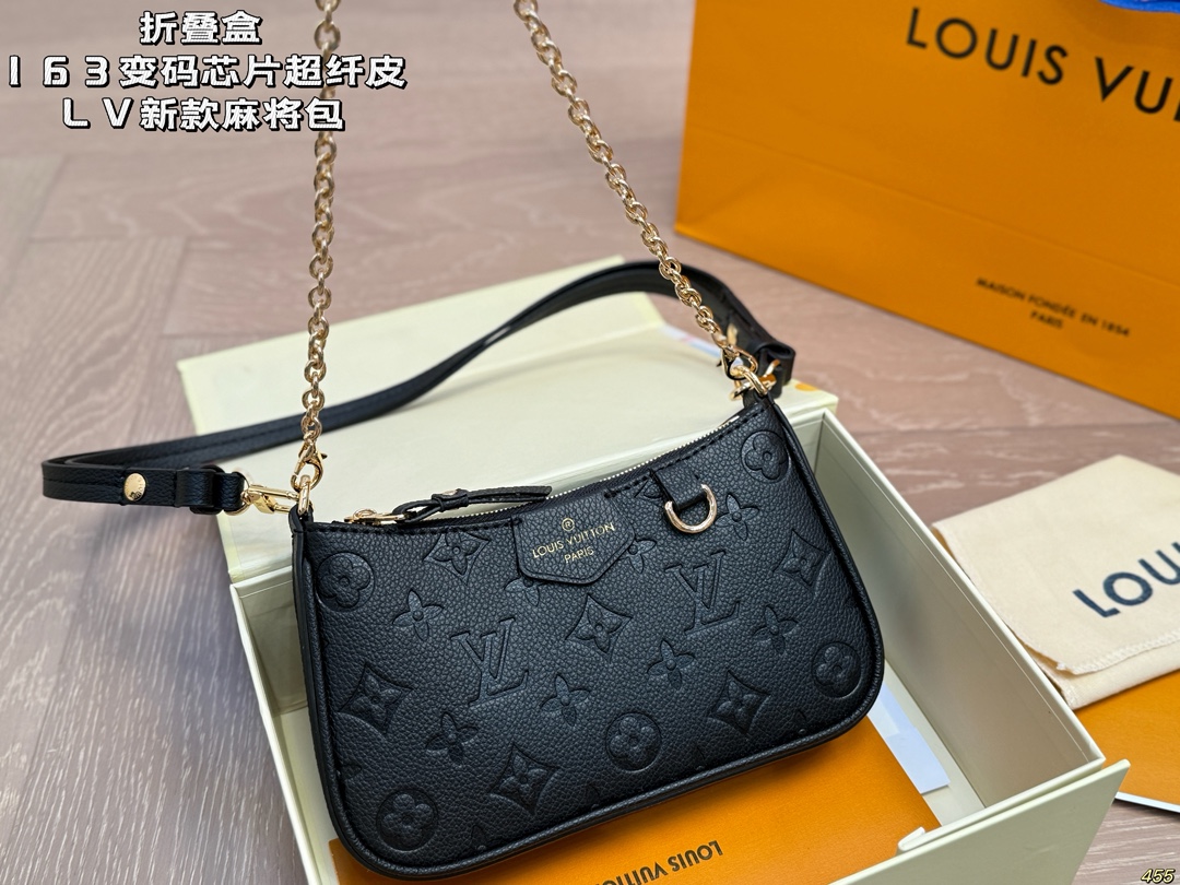 Louis Vuitton Easy Pouch On Strap Monogram Empreinte Bag - Image 6