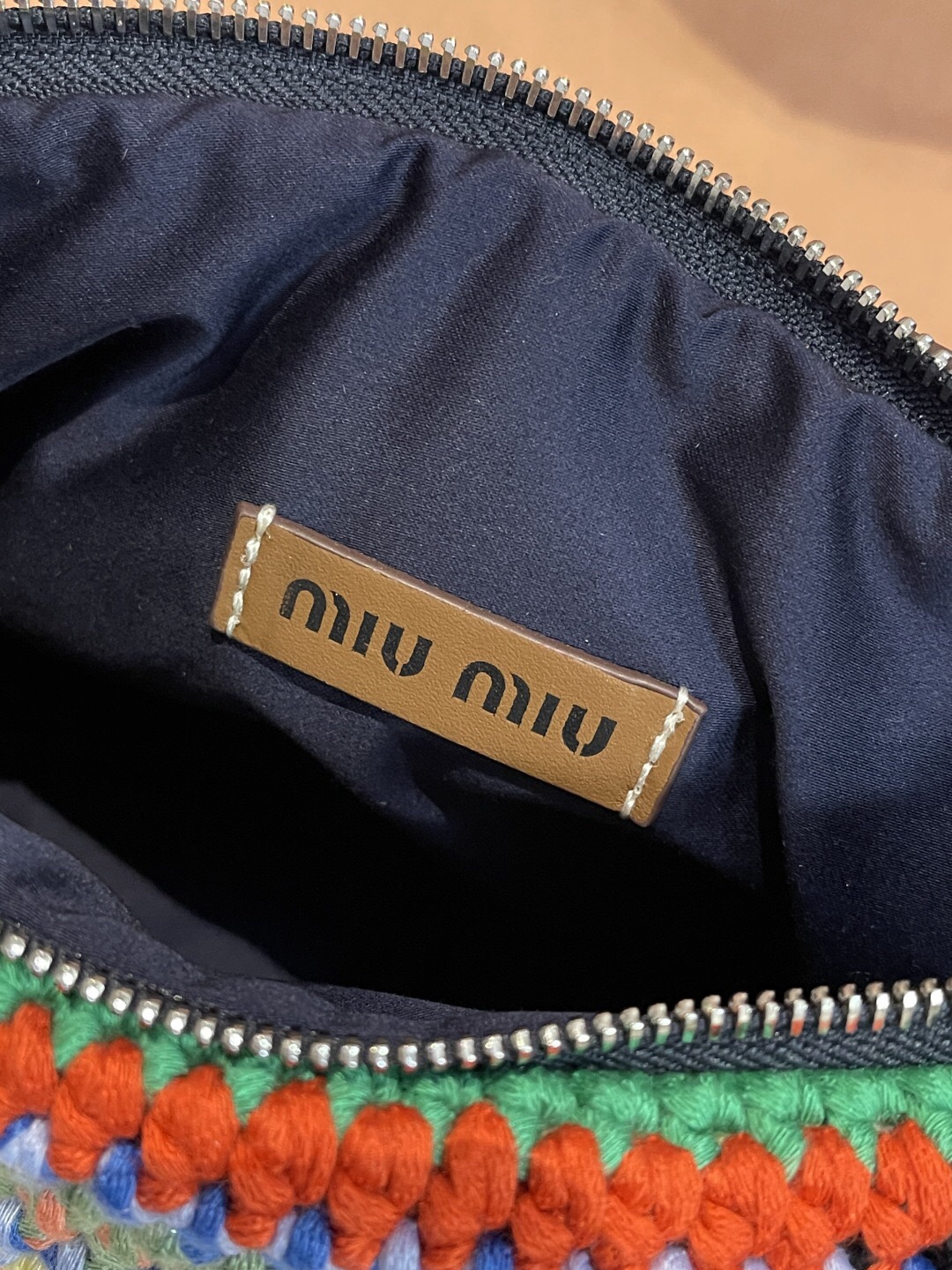 Miu Miu Crochet Pouch 10A - Image 8