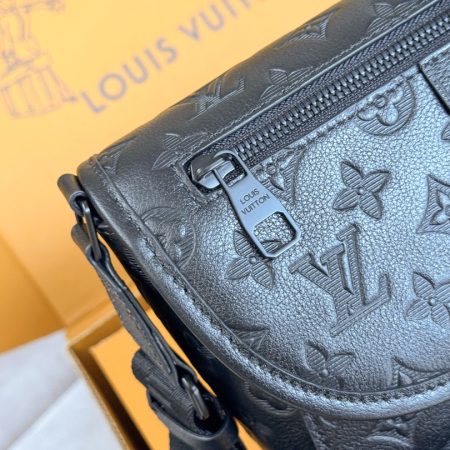 LV Pulse Messenger Monogram Shadow Crossbody Shoulder Bag - Image 7