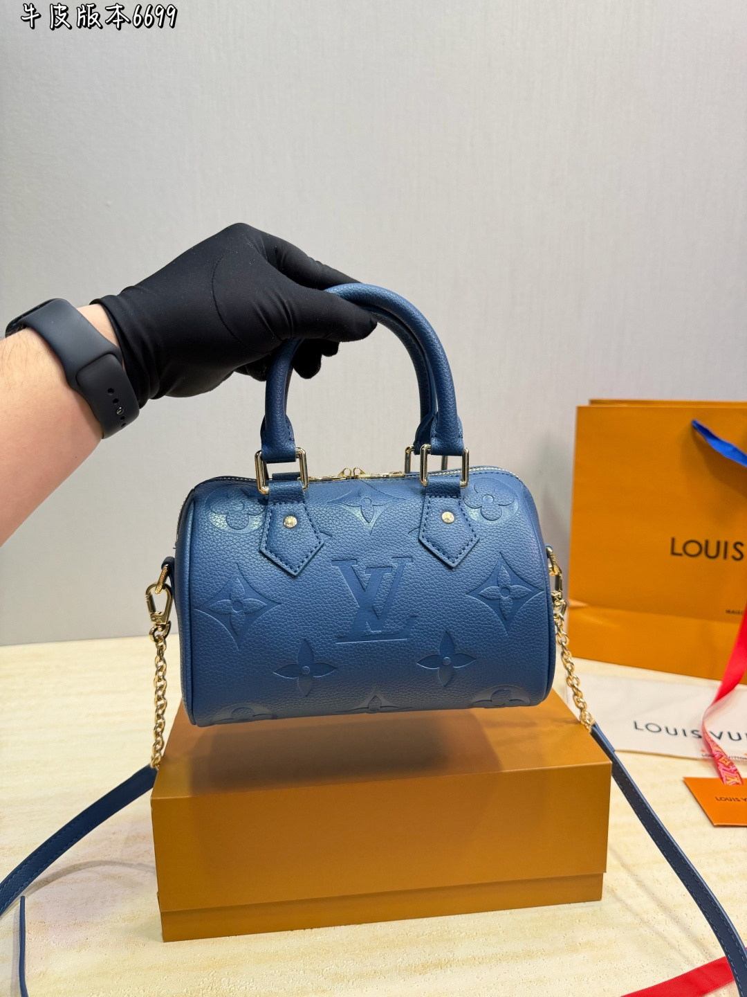 LV Speedy Bandoulière Monogram Empreinte Bag - Image 3