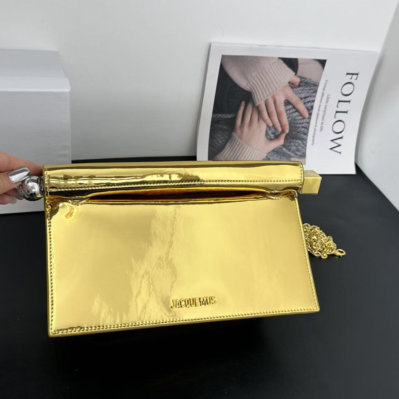 Jacquemus Chain Handbag - Image 5