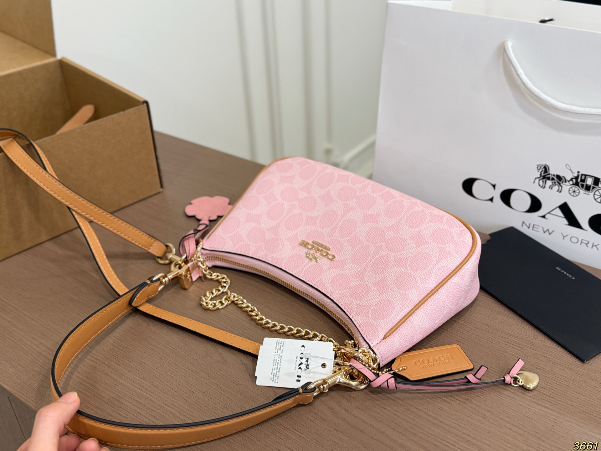 Coach Mahjong Underarm Bag - Image 8
