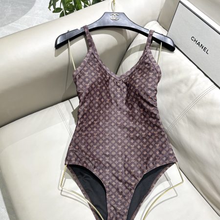 LV One-Piece Swimsuit Swimwear - Image 4