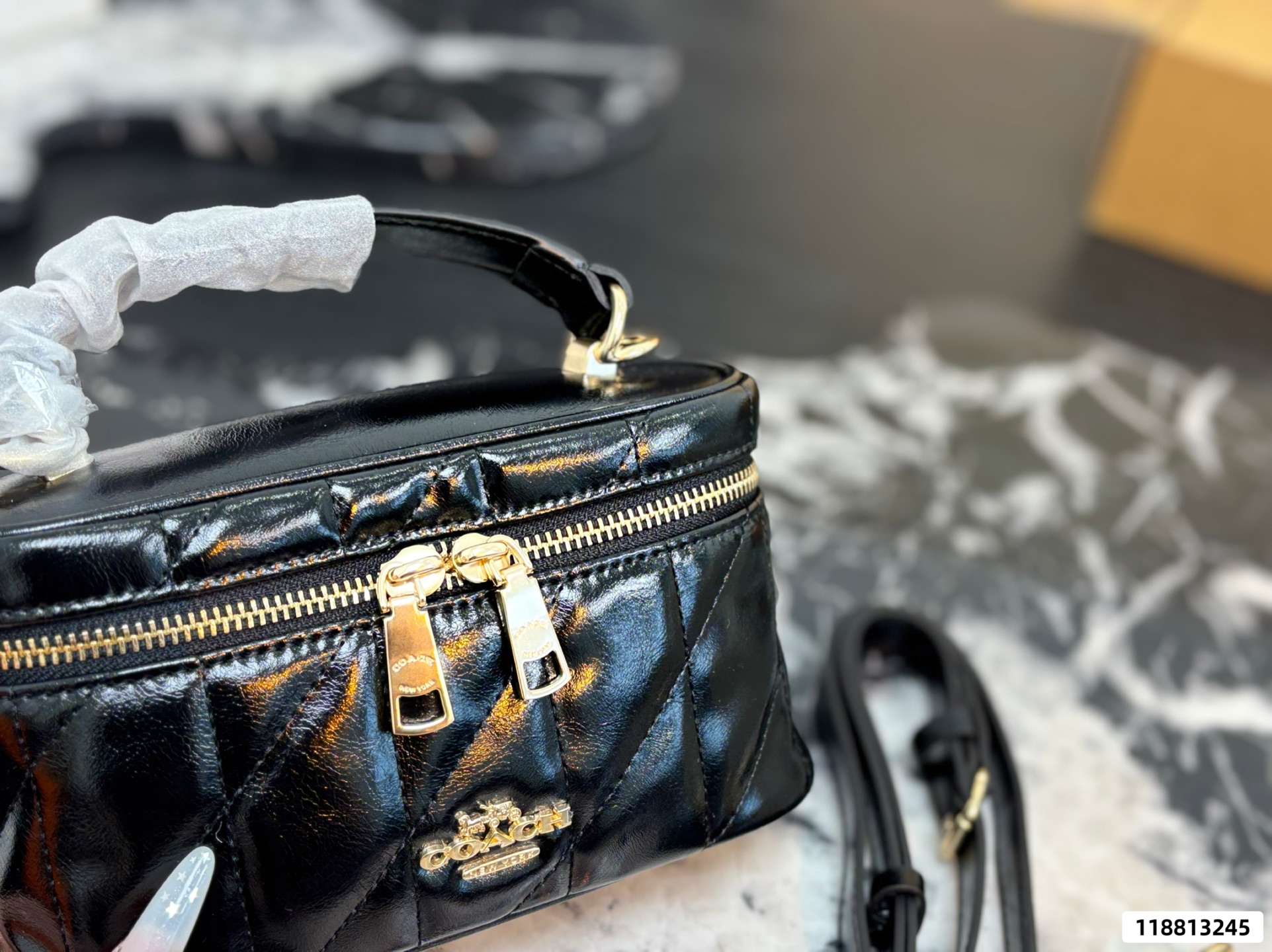 Coach Cosmetic Bag - Image 4