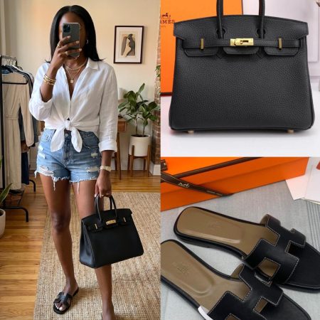 Hermès Shoes & Bag Set