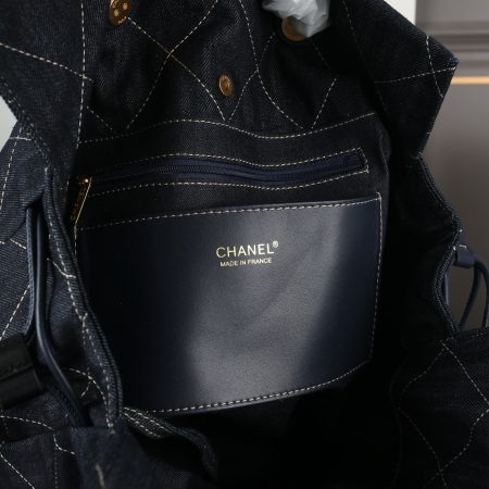 Chanel 25C Denim Bag - Image 10