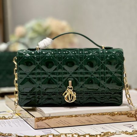 Dior Miss Mini Bag Patent Cannage Bag - Image 3