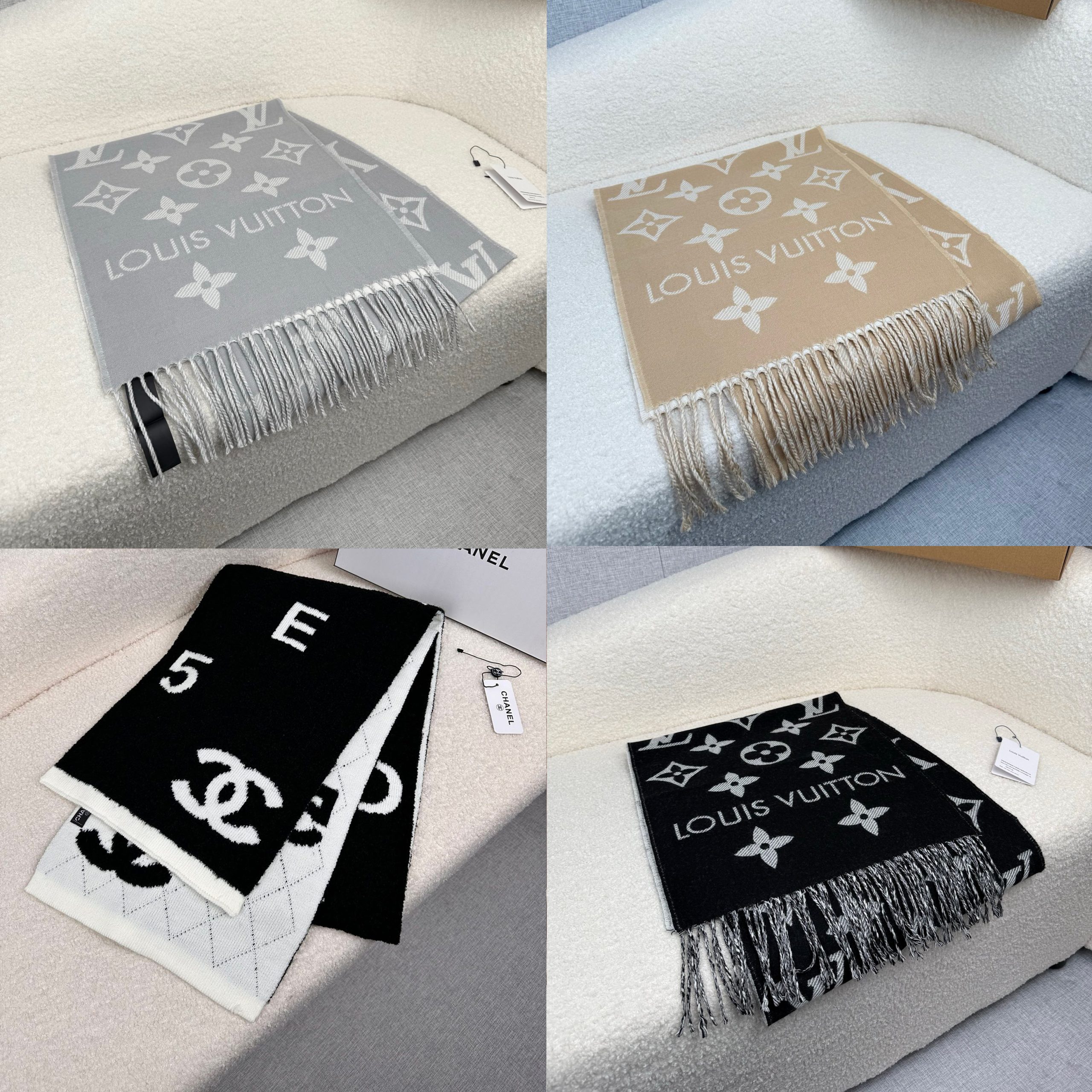 Brand Cashmere Scarf - Christmas Free Random GIFT - Image 2
