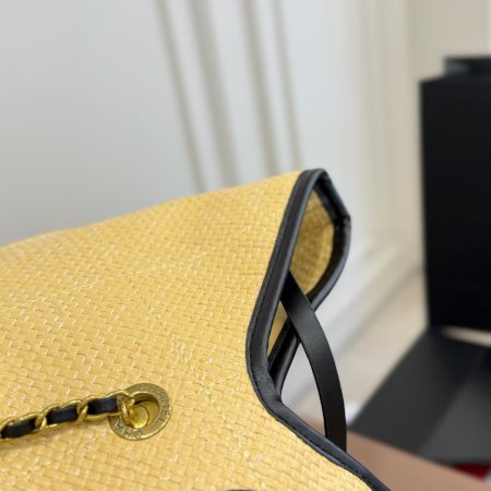 Chanel Woven Tote Bag - Image 4