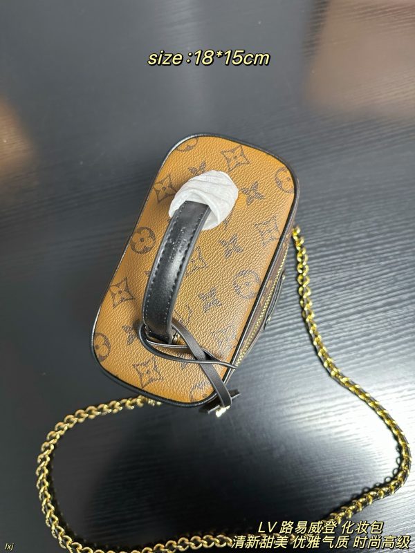 LV Vanity Chain Pouch Monogram Bag