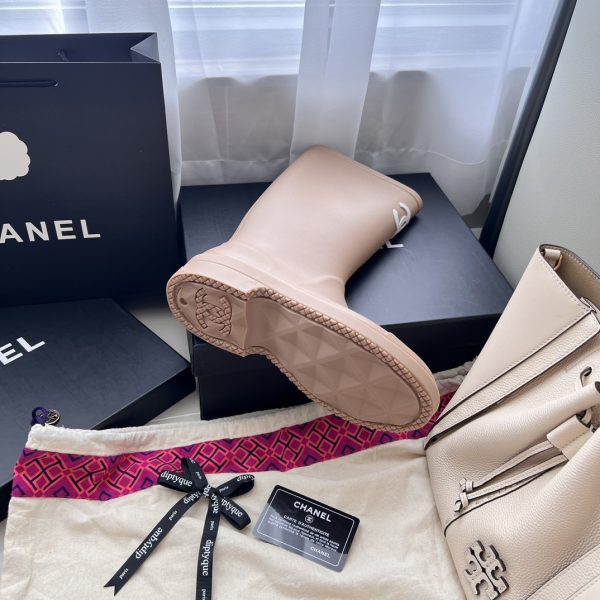 Chanel Rain Boots