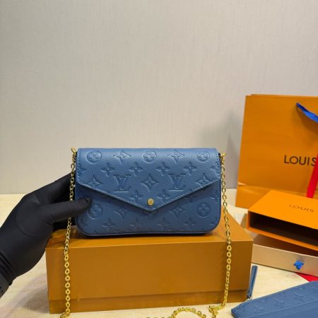 LV Pochette Felicie Monogram Empreinte Bag - Image 1