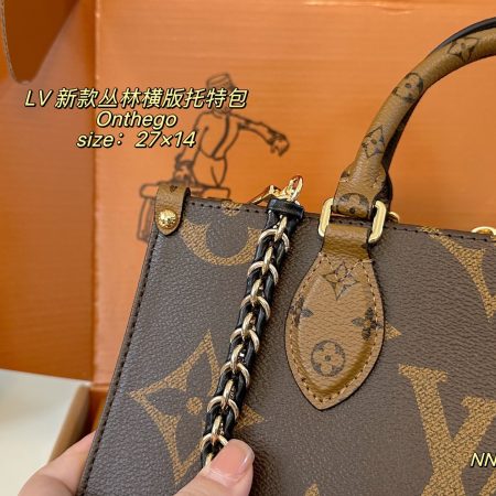 LV OnTheGo East West Chain Monogram Bag - Image 5
