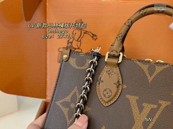 LV OnTheGo East West Chain Monogram Bag