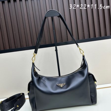 Prada 1BC264 Satin Explorer Bag - Image 2
