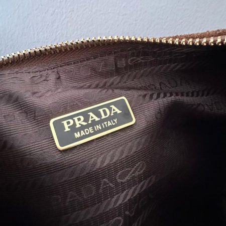 Prada Re-Edition Suede Mini Bag - Image 7