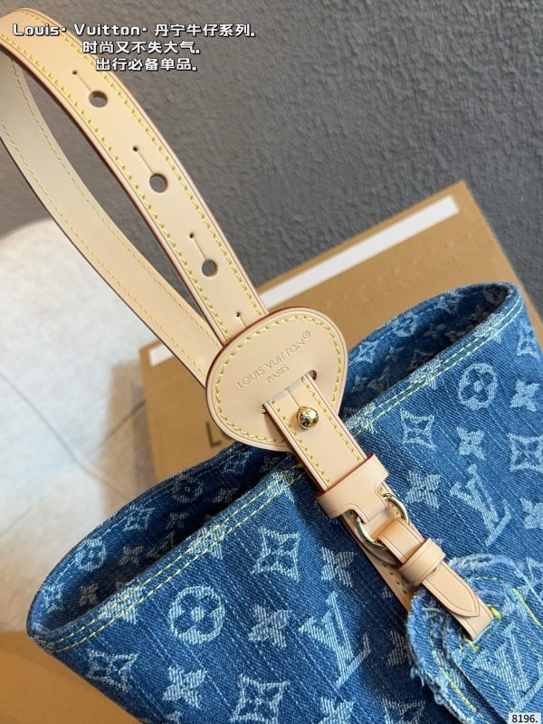 LV All In BB Monogram Denim Bag