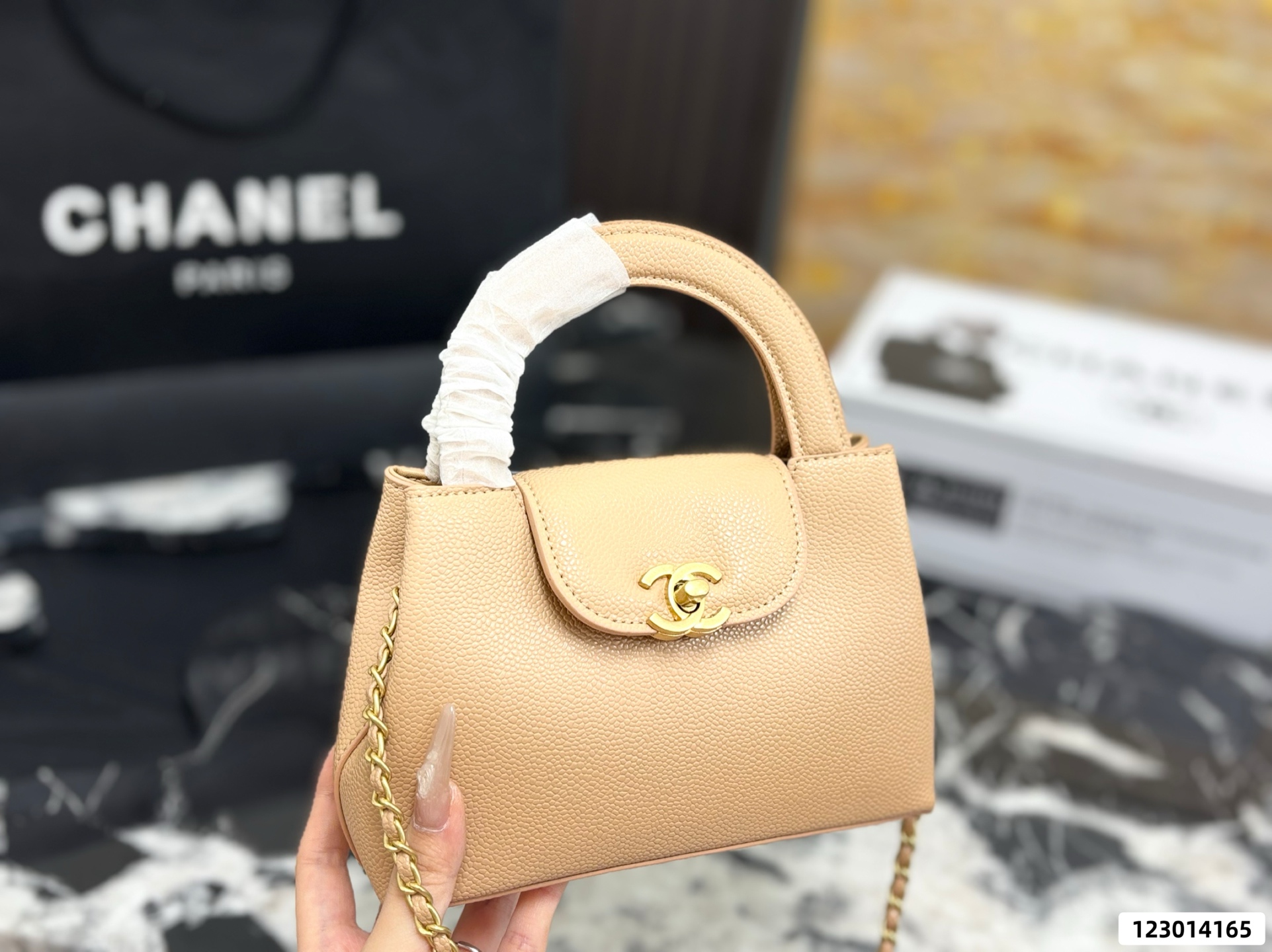 Chanel Kelly Mini Handbag - Image 7