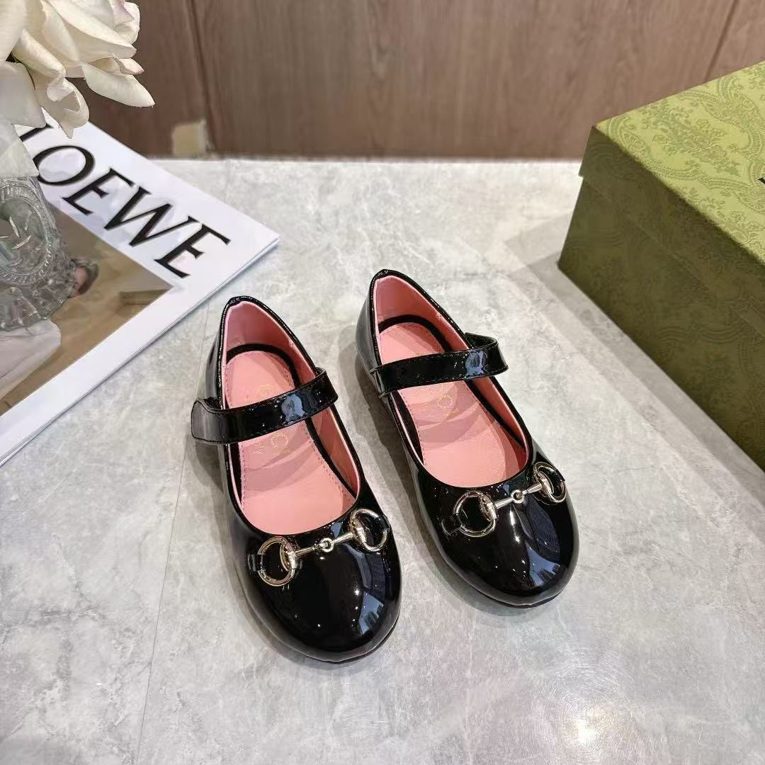 Gucci Kids Horsebit Ballet Flats - Image 1