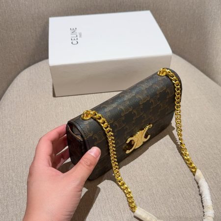 Celine Claude Shoulder Bag - Image 8