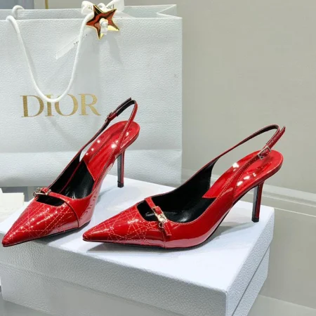 Dior Leather Women's Heels - Image 4