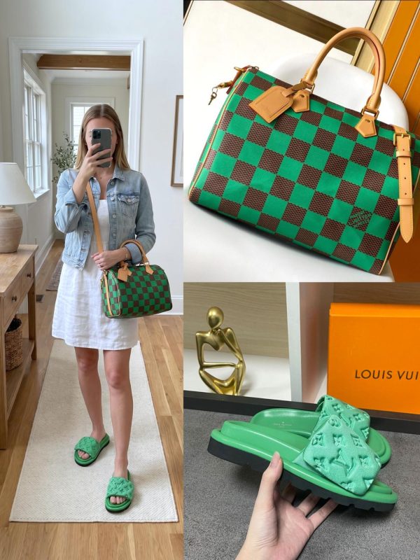 LV Shoes & Bag Set