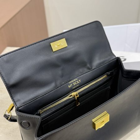Dolce&Gabbana Large Sicily Handbag - Image 13