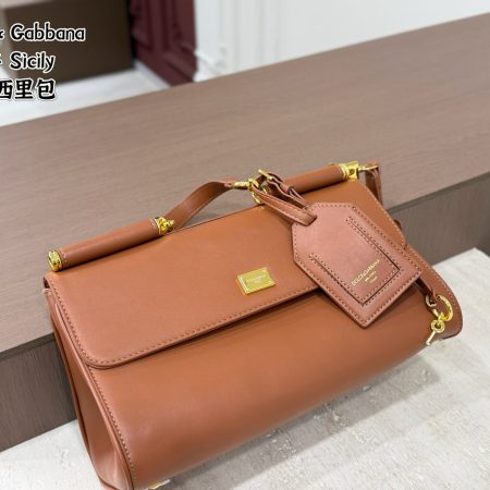 Dolce&Gabbana Large Sicily Handbag - Image 5