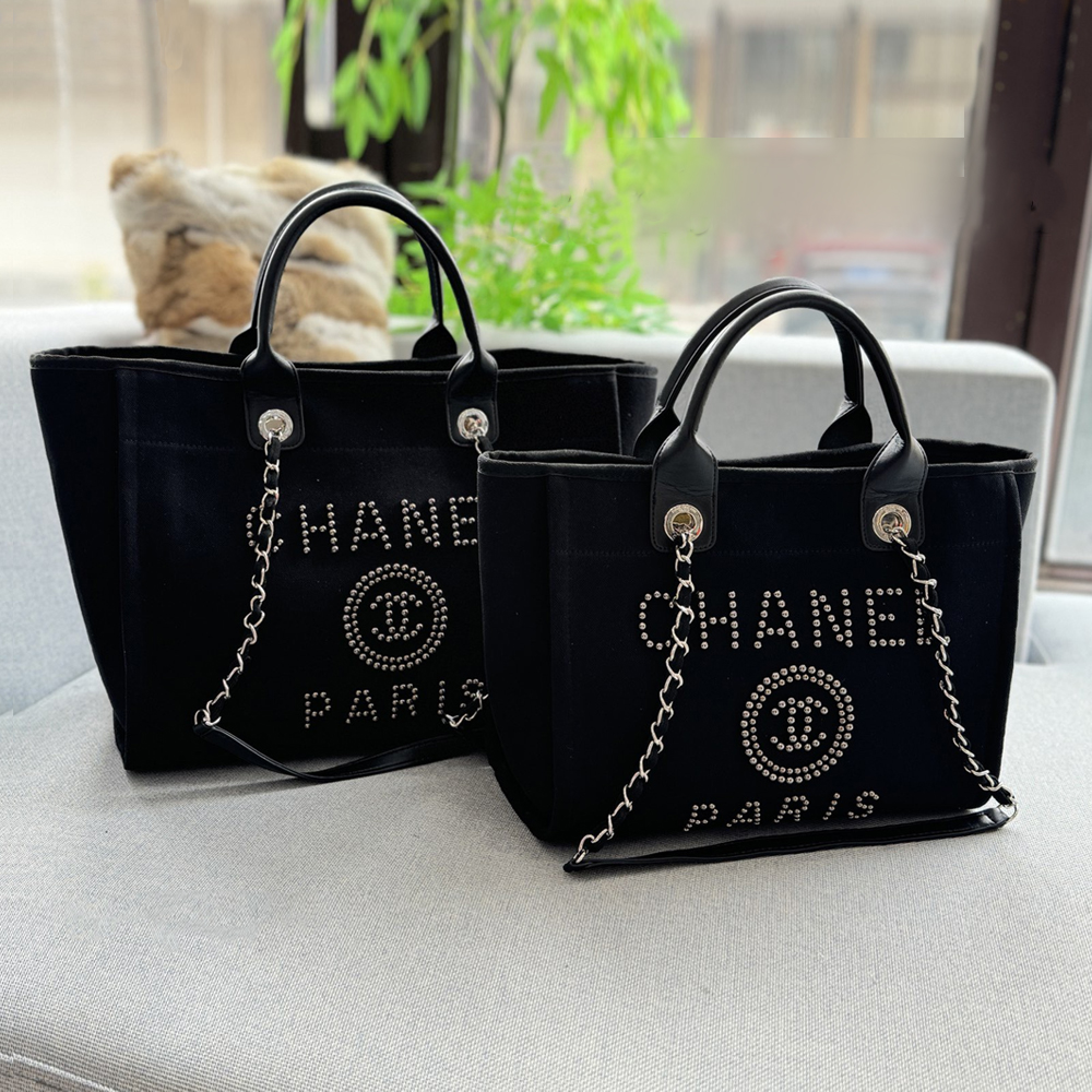 Chanel Pearl Deauville Tote bag - Image 3