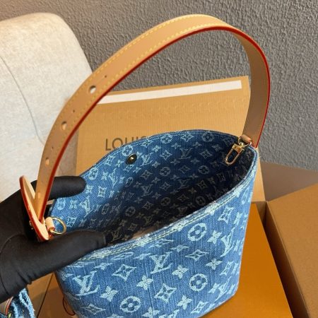 LV All In BB Monogram Denim Bag - Image 9