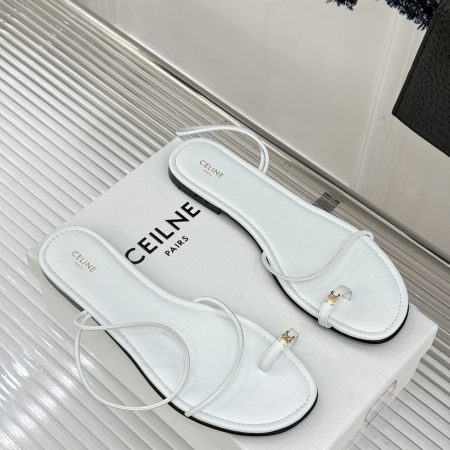 Celine Open-Toe Flat Sandals - Image 5
