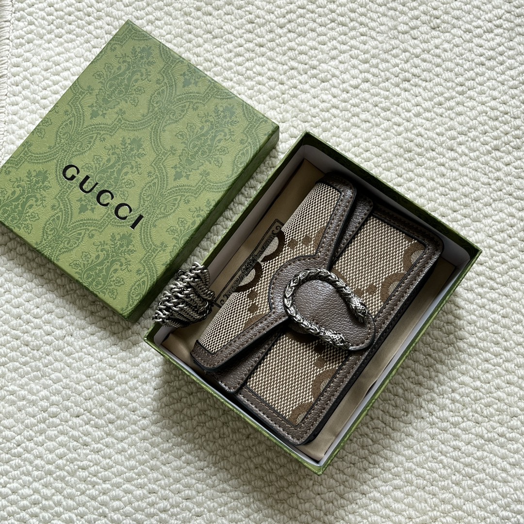 Gucci Dionysus Jumbo GG Super Mini Bag - Image 9