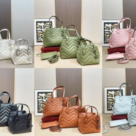 Gucci Gg Marmont Quilted Tote Bag