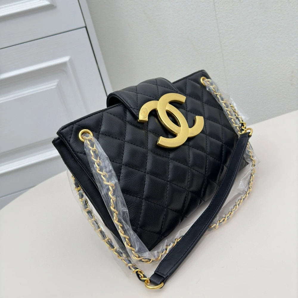 Chanel Vintage large double c Bag - Image 4