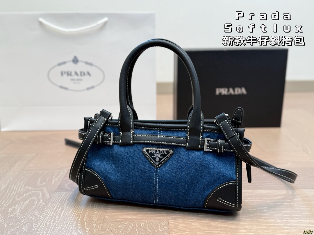 Prada Softlux Crossbody Bag - Image 1