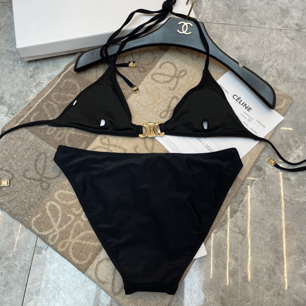 Celine Two-Piece Swimsuit Swimwear - Image 2