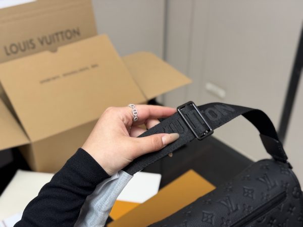 LV Pulse Messenger Monogram Shadow Bag