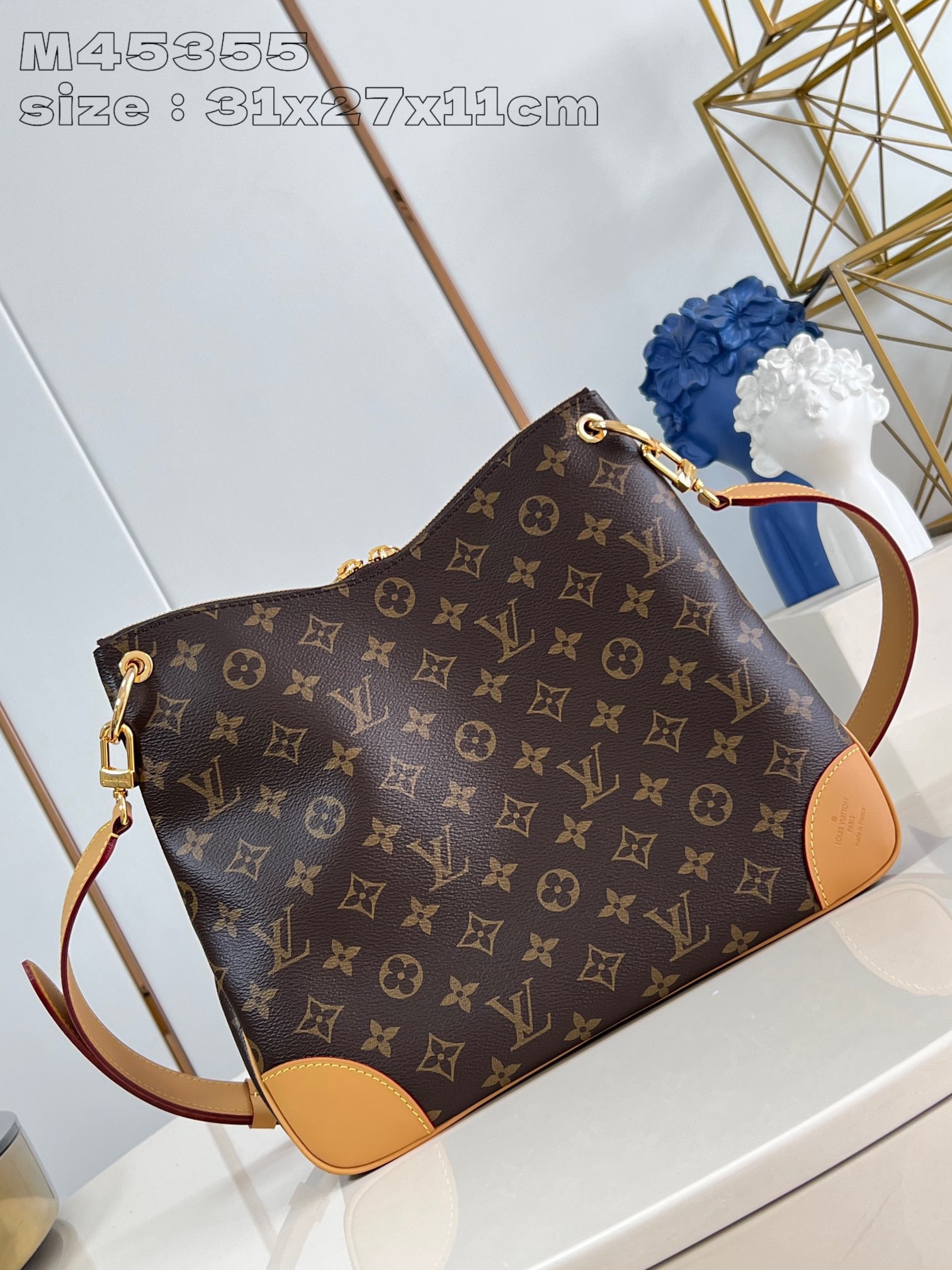 LV Monogram Large Odeon Bag Top Quality - Image 4