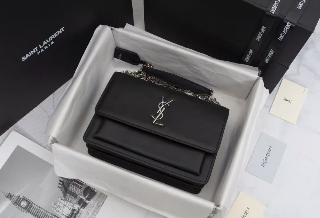 Saint Laurent YSL Sunset Shoulder Bag - Image 3