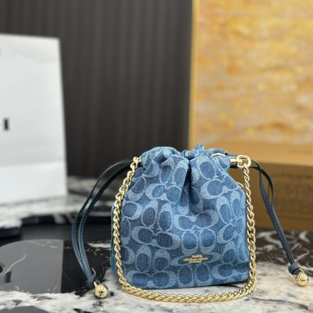 Coach's Faye Mini Drawstring Bag - Image 4
