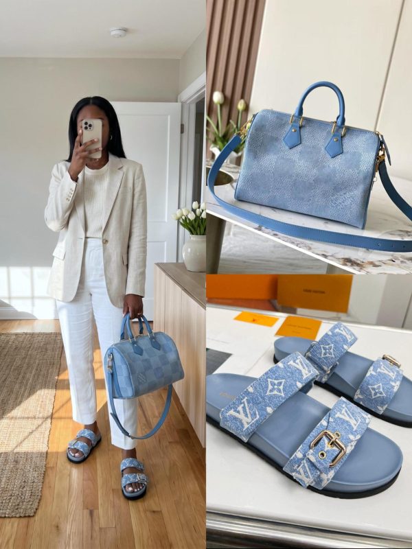 LV Shoes & Bag Set
