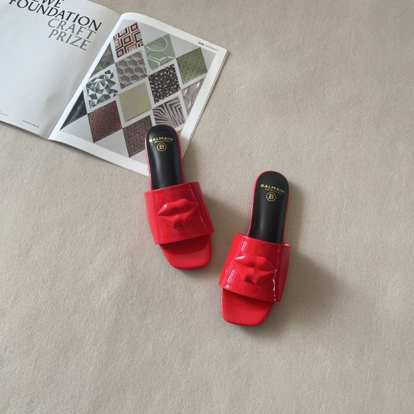 Balmain 26P Flat-Bottomed Slippers