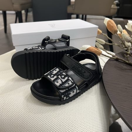 Dior Children's Velcro Sandals - Image 8