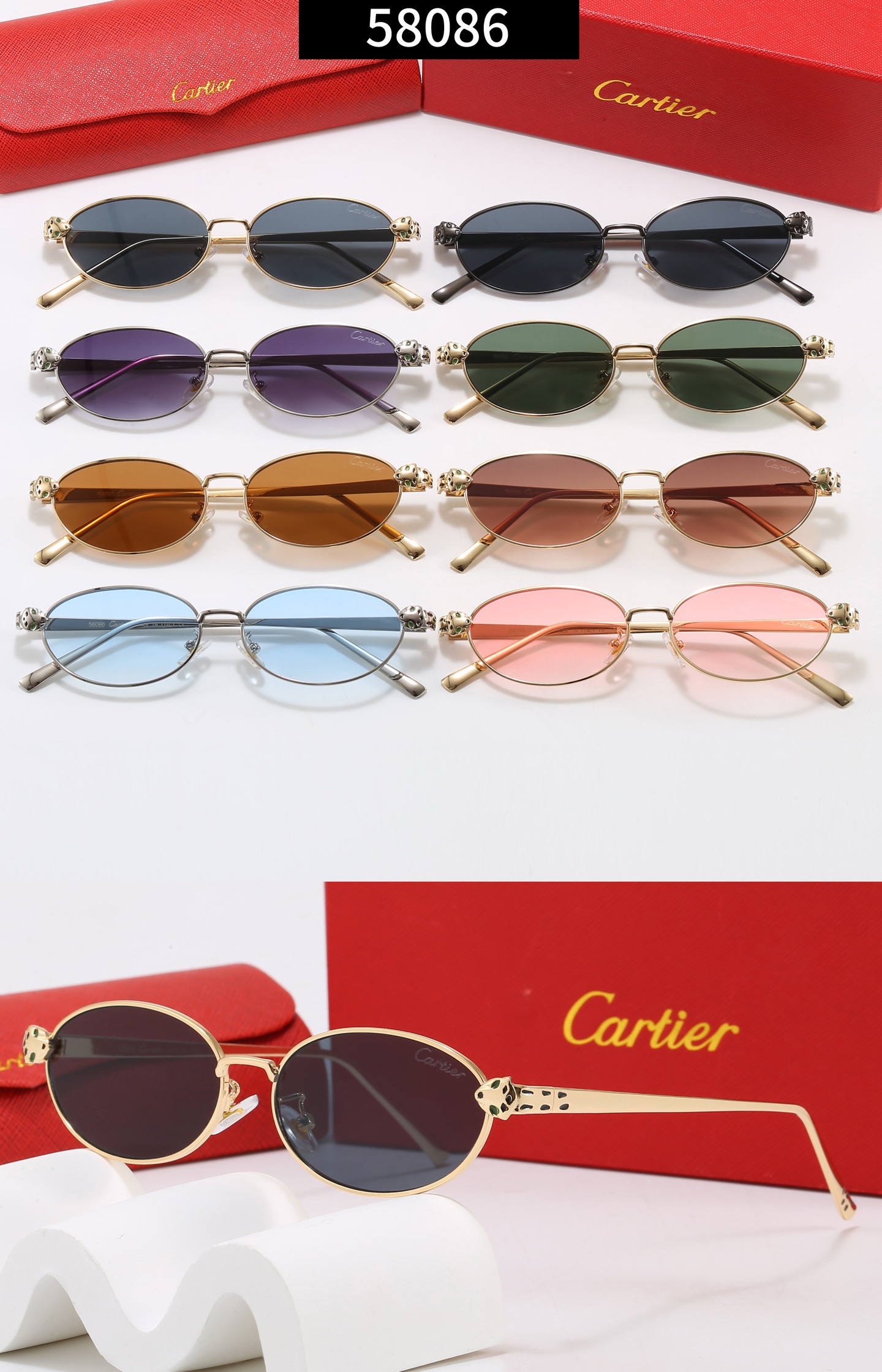 Cartier Fashionable Sunglasses - Image 1