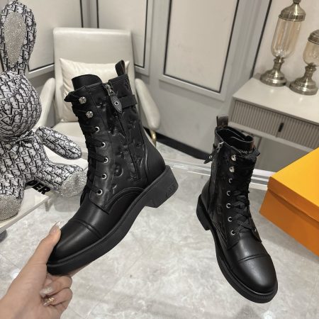 LV Monogram Boots - Image 3