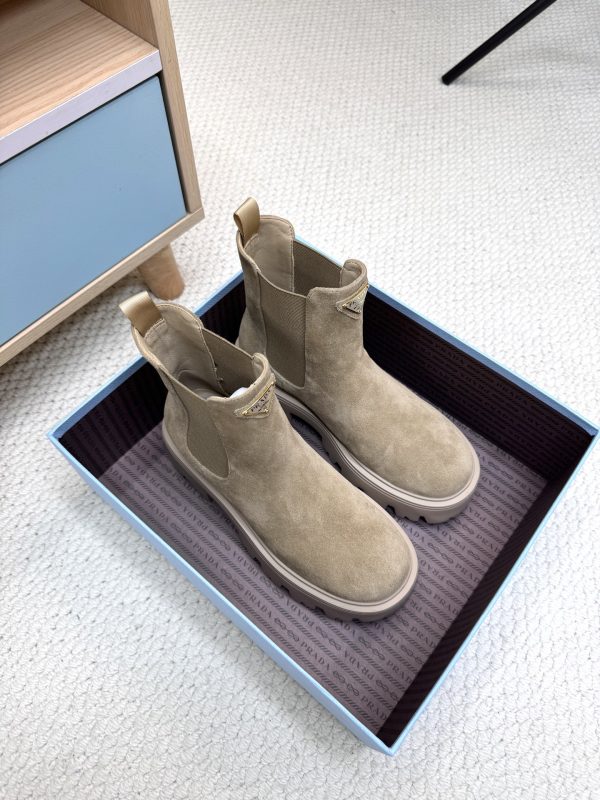 Prada Platform Ankle Boots