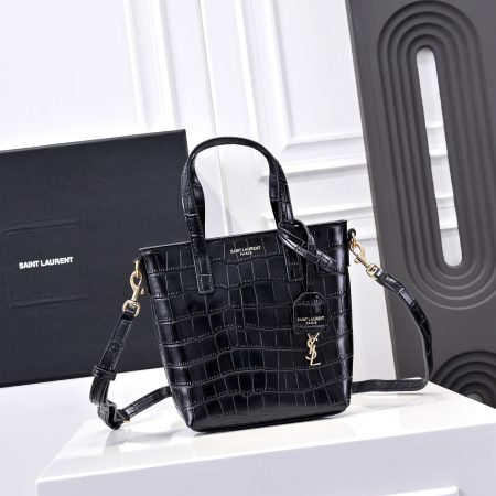 YSL Shopping Mini Toy Tote Bag - Image 2